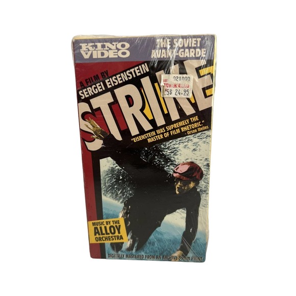 A Film By Sergei Eisenstein Strike VHS Sealed 1999 - Picture 2 of 10
